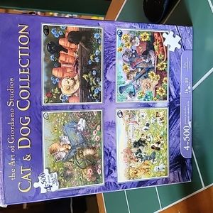 Cat & Dog Puzzle Collection